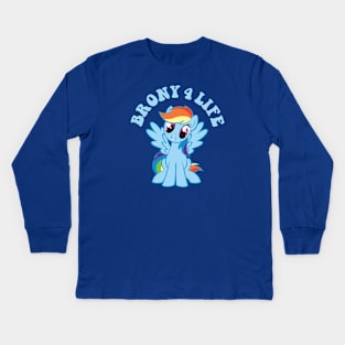 My little pony - BRONY 4 LIFE Kids Long Sleeve T-Shirt